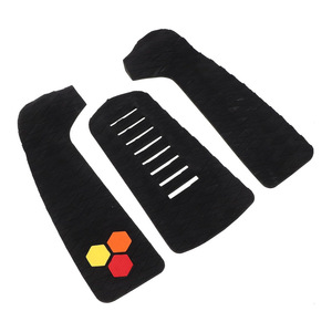 Tapis de traction pour planche de surf Autonomy en EVA noir avec motif floral, antidérapant, pour accessoires de planche de surf - Product Image 2