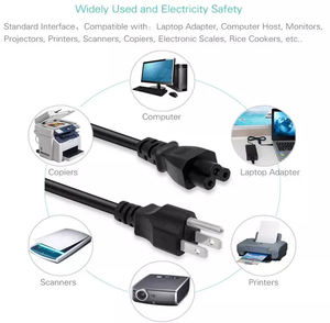 Câble d'alimentation standard américain 3Pin Chili Câble d'ordinateur Cordon d'alimentation en cuivre pur C16 - Product Image 3
