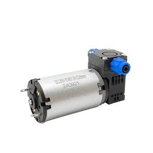 Pompe à eau à diaphragme 280 ml/min 12V 24V, pompe hybride pneumatique-hydraulique à aspiration, moteur à balais - Product Image 1