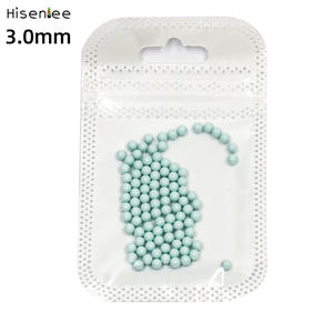 Ventes directes d'usine Macaron 3D Nail Art Matériel Français Inspiré DIY Mobile Téléphone Décoration Petite Boule <span class=keywords><strong>En</strong></span> Acier <span class=keywords><strong>Slime</strong></span> Cristal - Product Image 6