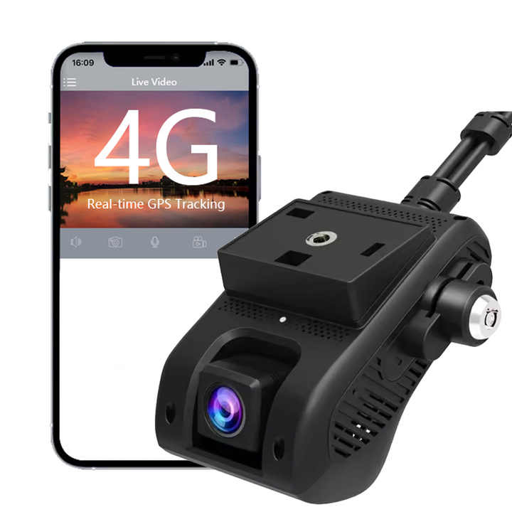 Jimi Jc400p 4g Dual Lens Wifi Dash Cam With Gps Tracking & App Control Odm