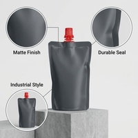 Pochette personnalisée pour jus, pochette souple en plastique avec bec verseur, Doypack, sac plastique laminé haute barrière pour boissons