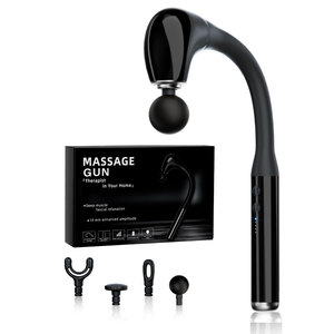Masajeador Eléctrico de Espalda con Mango Extendido, Pistola de Masaje USB a Batería, Masajeador de Percusión para Espalda y Fascia, Relajante para la Fatiga Muscular - Product Image 1