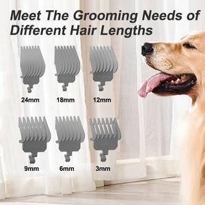 Pet Grooming Clipper Trimmer Nail Grinder Battery Powered Multi Functional For Cats And Dogs White ABS Material - Product Image 5