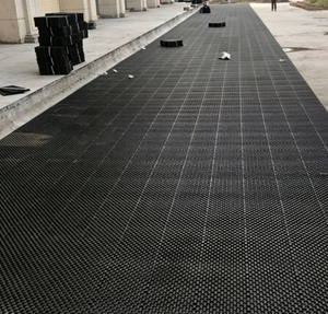 Commande en gros, test gratuit, fournisseur certifié CE, cellule de drainage alvéolaire <span class=keywords><strong>avec</strong></span> géotextile pour balcon, terrasse et parcours de golf - Product Image 6