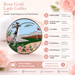 Magnetic <b>Golf</b> Ball Marker Supplier with Ready Stock Designs for <b>Golf</b> Tournament and Promotional Gifts - Product Image 6