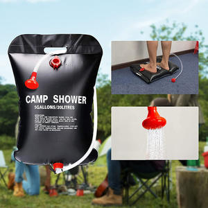 Sac de douche de <span class=keywords><strong>Camping</strong></span> Portable de 20l, seau en PVC Transparent de 5 Gallons, <span class=keywords><strong>chauffe</strong></span>-<span class=keywords><strong>eau</strong></span> <span class=keywords><strong>solaire</strong></span> d'extérieur pour voyage, voiture, <span class=keywords><strong>Camping</strong></span>, randonnée - Product Image 4
