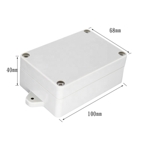 Outdoor ABS IP65 Junction Box Waterproof Hinged Plastic Enclosure