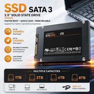 870 EVO 2.5'' SSD 2TB Interne Solid State Drive Opslagdisk voor Laptop of Desktop - Product Image 2