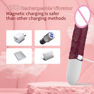 Mainan seks tongkat Vibrator Dildo tampilan LED, mainan masturbasi vagina realistis, Vibrator Dildo untuk pria wanita, stimulasi Anal - Product Image 6