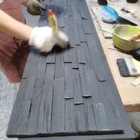 Offre Spéciale : Panneau Mural en PU au Design 3D Moderne, Étanche et Anti-humidité, Facile à Nettoyer, Idéal pour les Murs Extérieurs d'Appartements