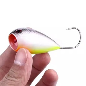 <span class=keywords><strong>Leurre</strong></span> de pêche flottant type Popper 8cm 13g à grande bouche et hameçon simple - Product Image 5