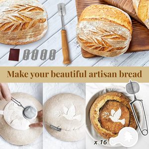 Hot tùy chỉnh làm bằng tay Bánh Mì Chống Giỏ mây wicker giỏ thiết lập cho bánh mì lên men Baking barneton bánh mì lên men - Product Image 5