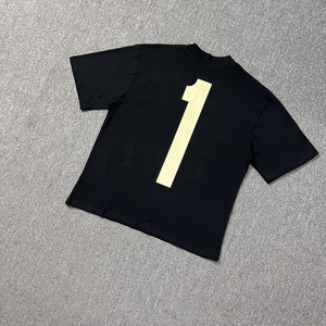 <span class=keywords><strong>T</strong></span>-<span class=keywords><strong>shirt</strong></span> Top con Logo con lettera Hip Hop di alta qualità abbigliamento estivo personalizzato 230g <span class=keywords><strong>t</strong></span>-<span class=keywords><strong>shirt</strong></span> da uomo in cotone a manica corta - Product Image 6