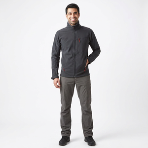 Veste Softshell avec col montant, qualité supérieure, service OEM ODM, vestes Softshell légères - Product Image 1