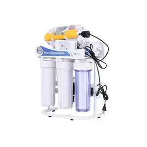 Fabriek Custom Ultraviolet Uv Lamp Ro 5 Stage Omgekeerde Osmose Waterfilter Of Zuiveraar Voor Thuis