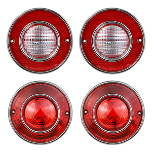 Atubeix Phụ Kiện Xe Hơi Đèn Dự Phòng Và Đèn Hậu Nắp Ống Kính Đèn Tái Tạo Cho Chevrolet Corvette C3 1975-1979 - Product Image 4