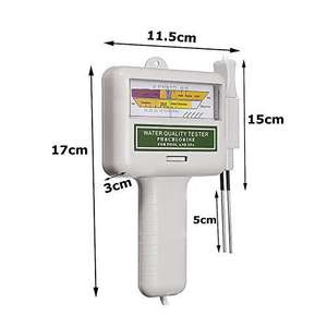 Draagbare 2-In-1 Sonde Ph Meter Analyzer Zwembad Kwaliteit Detector Met Resterende Chloor Chloor Tester Vierkante Design-PC101 - Product Image 4