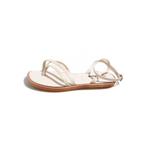 Sandales minimalistes pour femmes à bride cheville, souples, plates, à bout ouvert, décontractées, d'été, de plage, style romain - Product Image 6