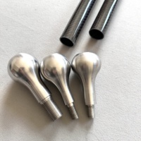 Tiges en fibre de carbone PDR ultra-légères, tubes en cartilage, supports d'équipement industriel légers avec roulettes