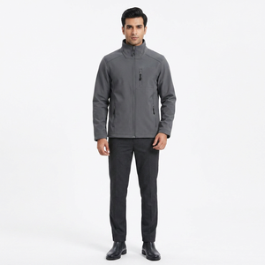 Compre la Chaqueta con Capucha Impermeable de Lona para Hombre Más Vendida, Estilo Vintage, Transpirable, con Cuello Alto, para Deportes al Aire Libre - Product Image 1