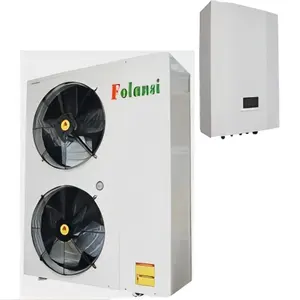 Máy Bơm Nhiệt Không Khí EVI 16KW-25 Độ C. Máy Nước Nóng (Thiết Bị Trong Nhà Và Ngoài Trời)