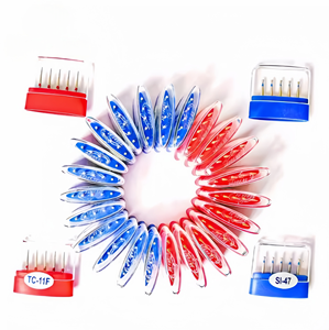 Fraises dentaires BR, pièces à main à grande vitesse, fraises à fissures, fraises rondes, fraises coniques inversées et têtes abrasives diamantées - Product Image 3