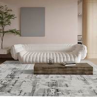 Tapis moderne minimaliste ins style nordique, accessoire de sol moderne