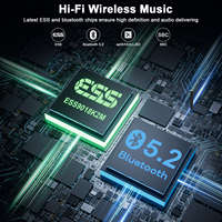 1Mii Home Stereo DAC Audio HiFi Wireless Bluetooth 5.2 Récepteur Transmetteur Support USB Drive Adaptateur Bluetooth pour TV Speaker