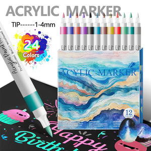 2025 bán chạy nhất hoàn thành vẽ bút thiết lập nóng trẻ em của Acrylic đánh dấu cho doodling vật liệu nhựa - Product Image 2
