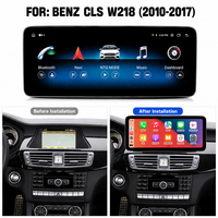 Écran tactile Android 14 de 10,25/12,3 pouces pour Mercedes CLS W218/X218/C218 NTG4.0 8+128 Go CarPlay Android Auto Navi Bluetooth