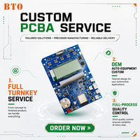 Assemblage PCBA clé en main fiable pour cartes de contrôle industrielles, masque de soudure vert, équipement d'automatisation OEM, production personnalisée