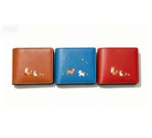Cartera de cuero para mujer, gran capacidad, con cremallera, monedero largo con correa de muñeca, tarjetero múltiple, tipo clutch, al por mayor - Product Image 1
