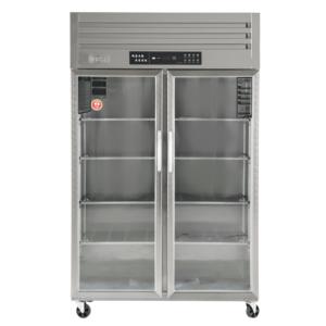 <span class=keywords><strong>Réfrigérateur</strong></span>-congélateur commercial à 2 portes, sans givre, intégré, pour la restauration et les cantines - Product Image 2