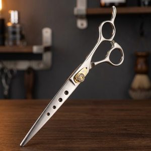 Ciseaux de coiffure professionnels FMZ-32 de 6,0 pouces, design élégant, pour coupe droite et effilage, ultra-affûtés – Offre Spéciale - Product Image 6