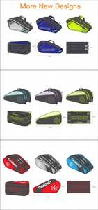 Échantillon gratuit 2024 Sac de raquette de sport personnalisé imperméable et anti-poussière Sac de tennis de plage en cuir Sac de badminton Sac à dos de tennis Pickleball - Product Image 6