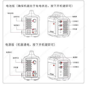 เครื่องแกะสลักเลเซอร์ไฟเบอร์แบบมือถือขนาดเล็ก ขายดี พร้อมรองรับไฟล์ DXF ระบายความร้อนด้วยอากาศ กำลัง 20W/30W/50W สำหรับแกะสลักโลหะ - Product Image 6