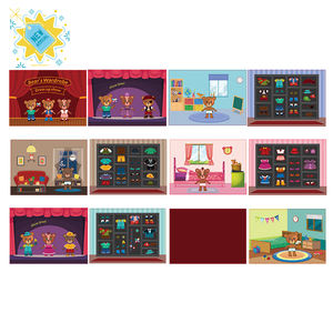 Juguetes Montessori, libros ocupados, actividades para niños, libros ocupados, libros ocupados para niños, <span class=keywords><strong>Cuerpo</strong></span> <span class=keywords><strong>Humano</strong></span> - Product Image 5