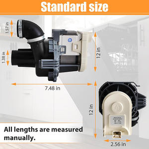 <span class=keywords><strong>Whirlpool</strong></span> Pièces Détachées Moteur de <span class=keywords><strong>Pompe</strong></span> à Eau <span class=keywords><strong>Lave</strong></span>-linge <span class=keywords><strong>Lave</strong></span>-<span class=keywords><strong>vaisselle</strong></span> <span class=keywords><strong>Pompe</strong></span> de Circulation 120 Volts W11032770 - Product Image 4