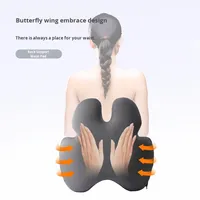 Coussin de soutien lombaire en mousse à mémoire de forme orthopédique personnalisable pour une utilisation prolongée au bureau et en voiture