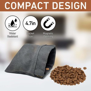 Free sample <b>Dog</b> Treat <b>Bags</b> Pouch Leash Attachment Small <b>Dog</b> Treat Dispenser <b>Bag</b> With Poop <b>Bag</b> Holder Pet <b>Training</b> Pouch Clicker - Product Image 2