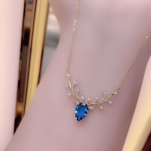 Elegante moda di tendenza fiori oro perle collane vendita calda all'ingrosso bambini ragazze gioielli - Product Image 1