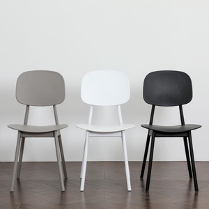 เก้าอี้ Candy Chair รุ่นยอดนิยมบนอินเทอร์เน็ต สไตล์นอร์ดิก โมเดิร์น มินิมอล แบบยุโรป ทำจากพลาสติก ไม่มีที่วางแขน ไม่หมุนได้ ไม่พับได้ สำหรับใช้รับประทานอาหาร - Product Image 3