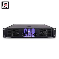 Amplificateur de puissance CA Series CA20 2*1300W 2000W, boîtier métallique, impédance 8 ohms, XLR stéréo, classe H, pour enceintes de scène extérieures