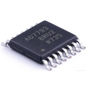 AD7793BRUZ-REEL, Proveedores Originales de Componentes Electrónicos, Convertidor Analógico a Digital de 24 Bits, 3 Entradas, Sigma-Delta, TSSOP-16 - Product Image 1
