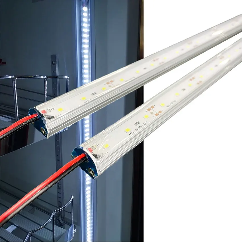 Tubos de barra de luz LED para habitación, enfriador refrigerado, iluminación de color blanco, 4 pies, 6500k