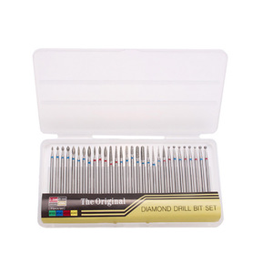 30-Piece Set Electric Grinding Needles Diamond <b>Polishing</b> Rods Diamond Grinding Heads <b>for</b> Jade Carving and <b>Drill</b> Bits - Product Image 1