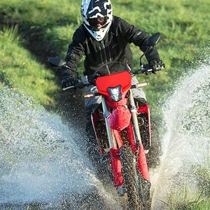 Supermoto faro delantero 12V plástico Dirt Bike faro carenado para <span class=keywords><strong>Honda</strong></span> <span class=keywords><strong>CRF450L</strong></span> CRF450XR 2019-2020 - Product Image 6