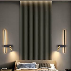 Minimalist <b>long</b> wall <b>lamp</b> modern indoor LED wall <b>lamp</b> spotlight, suitable for home bedroom bedside - Product Image 2