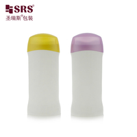 Bouteilles en plastique rechargeables personnalisées de 45 g, recyclables, à marque privée, pour emballage de déodorant et de soins de la peau